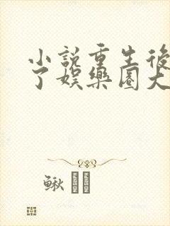 小说重生后我成了娱乐圈大佬