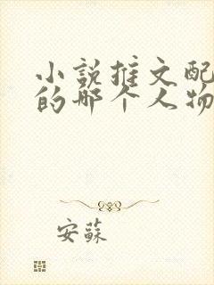 小说推文配音用的哪个人物