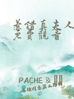 惹错真夫人短剧免费观看