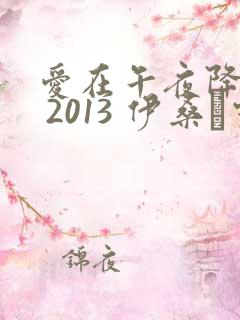 爱在午夜降临前 2013 伊桑·霍克