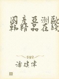 国产亚洲欧美日韩精品在线