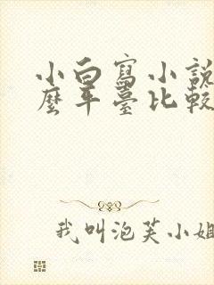 小白写小说在什么平台比较好