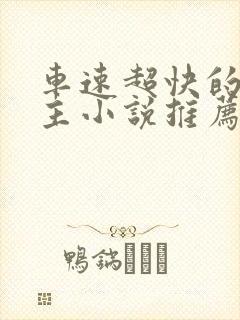 车速超快的双男主小说推荐