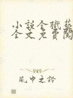 小说全职艺术家全文免费阅读完整版