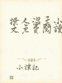 撩人温柔小说全文免费阅读无弹窗