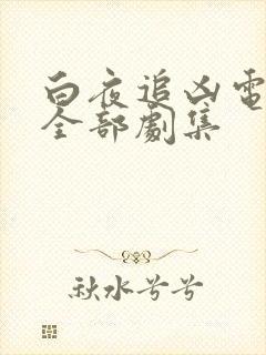 白夜追凶电视剧全部剧集