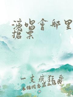 演唱会哪里可以抢票