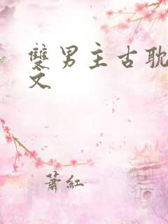 双男主古耽生子文