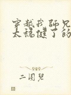 穿越我师兄实在太稳健了的小说