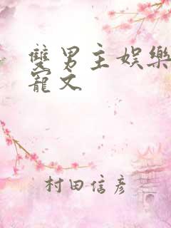 双男主娱乐圈甜宠文