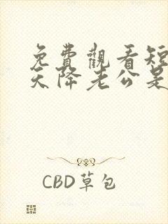 免费观看短剧惊天降老公是大佬