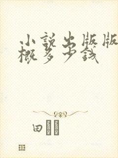 小说出版版权大概多少钱