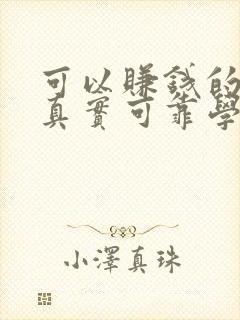 可以赚钱的软件真实可靠学生党