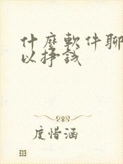 什么软件聊天可以挣钱