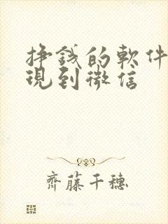 挣钱的软件能提现到微信