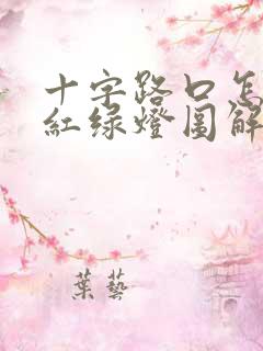 十字路口怎么看红绿灯图解