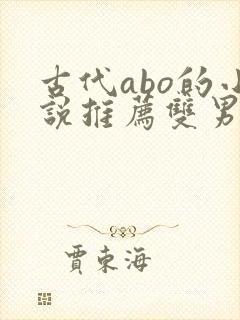 古代abo的小说推荐双男主