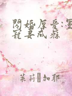 闪婚厚爱:墨少宠妻成瘾