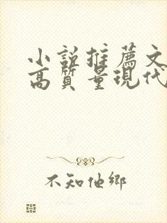 小说推荐文笔好高质量现代言情