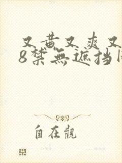 又黄又爽又色18禁无遮挡网站