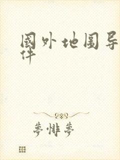 国外地图导航软件