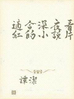 适合深夜看的脸红的小说片段