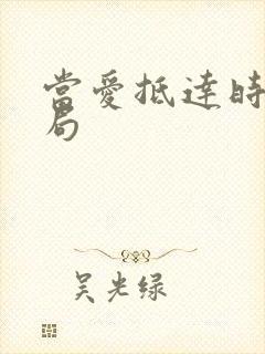 当爱抵达时大结局