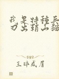 我是特种兵之利刃出鞘山猫