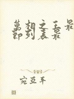 万相之王最新章节列表最