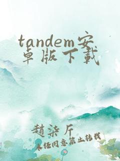 tandem安卓版下载