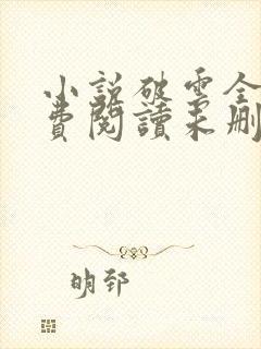 小说破云全文免费阅读未删减版