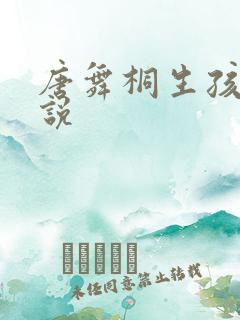 唐舞桐生孩子小说