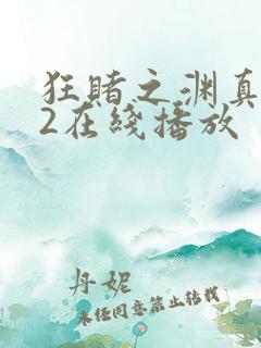 狂赌之渊真人版2在线播放