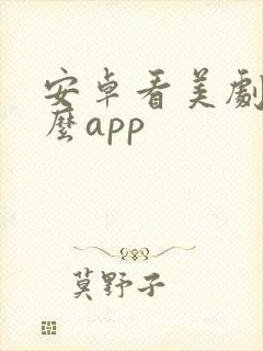 安卓看美剧用什么app