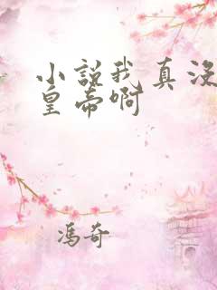 小说我真没想当皇帝啊