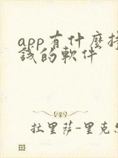 app有什么挣钱的软件