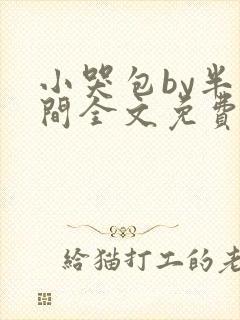 小哭包by半人间全文免费阅读笔趣阁
