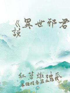 《异世邪君》小说