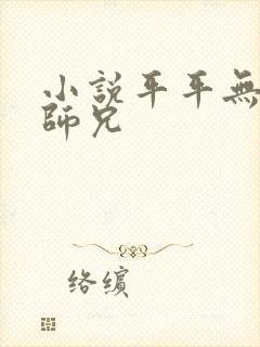 小说平平无奇大师兄