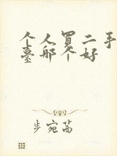 个人买二手车平台哪个好