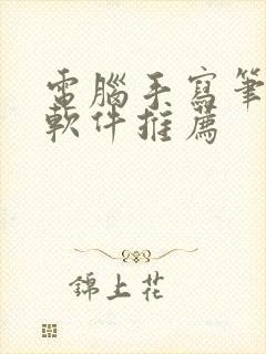 电脑手写笔记的软件推荐