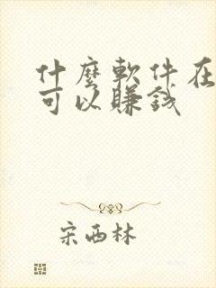 什么软件在家就可以赚钱