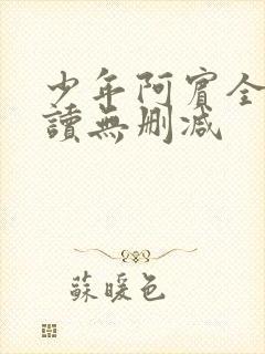 少年阿宾全文阅读无删减