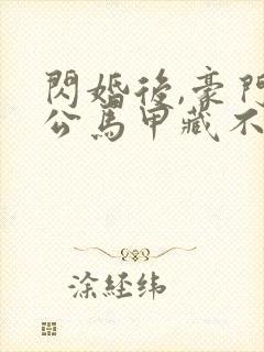 闪婚后,豪门老公马甲藏不住3