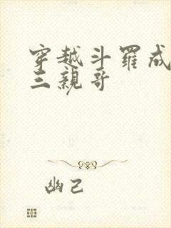 穿越斗罗成为唐三亲哥