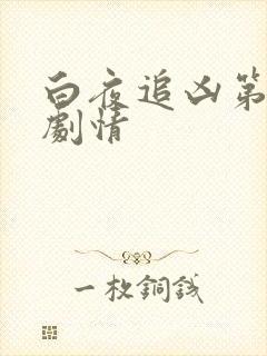 白夜追凶第二季剧情