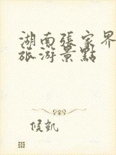 湖南张家界必去旅游景点