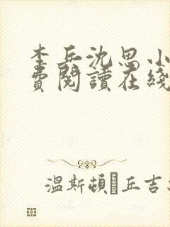 李兵沈思小说免费阅读在线