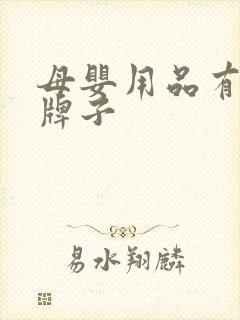 母婴用品有哪些牌子