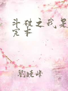 斗破之我是萧风完本